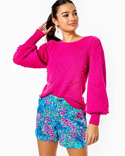 Women's 5" Callahan High Rise Short, Tiny Garden - Lilly Pulitzer | Lilly Pulitzer