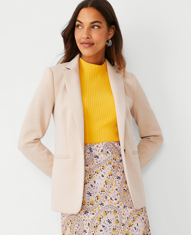 The Hutton Blazer in Double Knit | Ann Taylor (US)