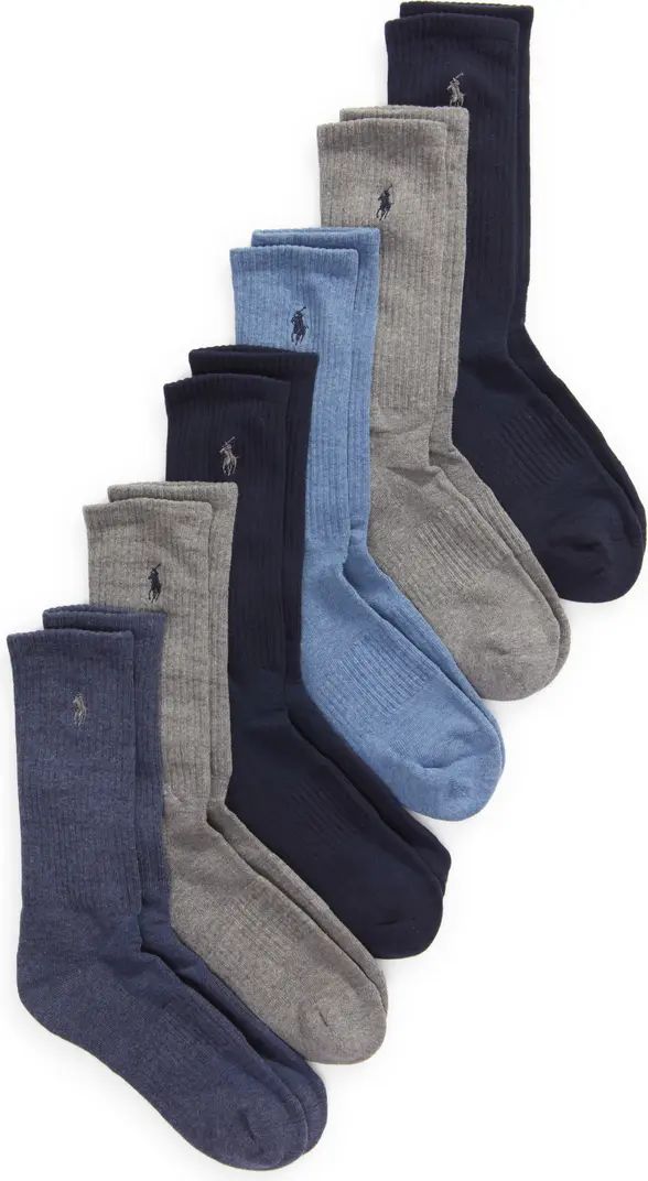 Assorted 6-Pack Crew Socks | Nordstrom