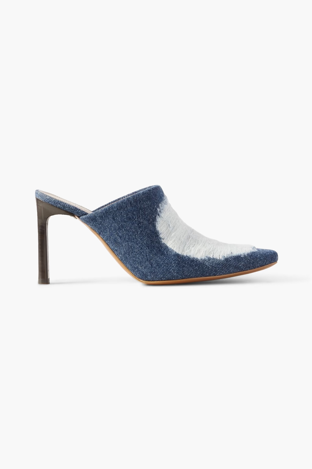Distressed denim pumps | The Outnet (UK and Europe)