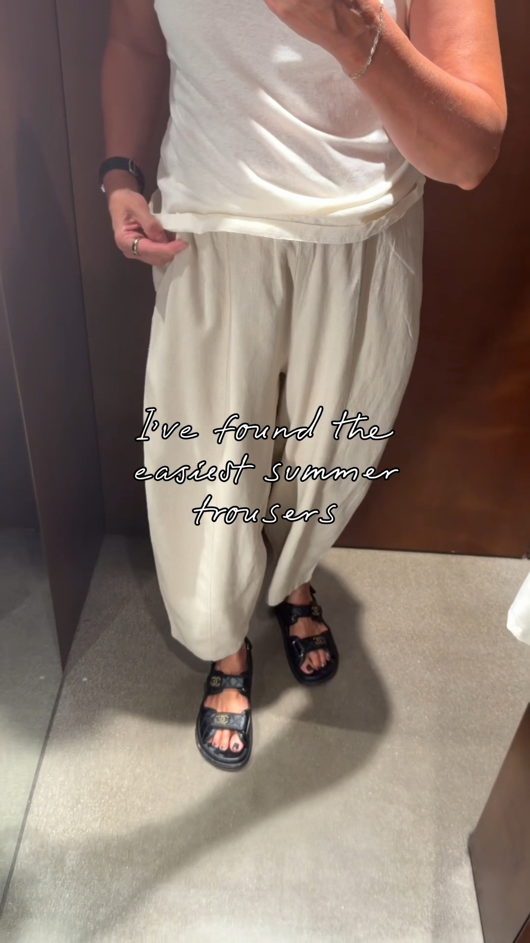 The easiest summer trousers. Linen blend, pull on style for a cool, comfy look.
So easy to style and they come in 3 perfect neutrals xx

#LTKsummer #LTKover50style #LTKstyletip