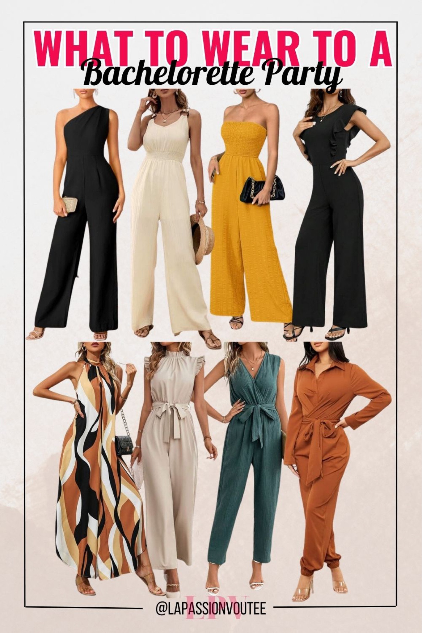 Jumpsuit to wear to a bachelorette party!

#LTKparties #LTKwedding #LTKstyletip