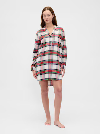 Softest Flannel PJ Dress | Gap (US)