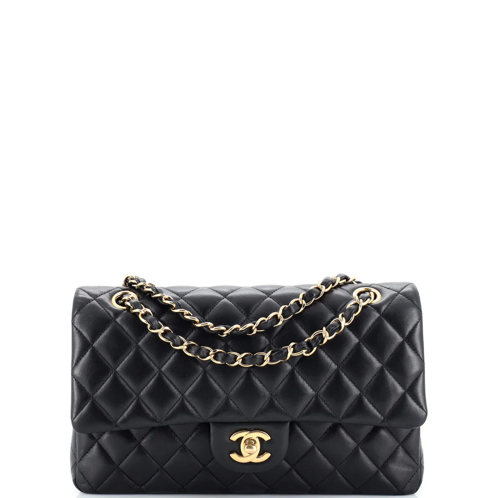 Classic Double Flap Bag Quilted Lambskin Medium | Rebag