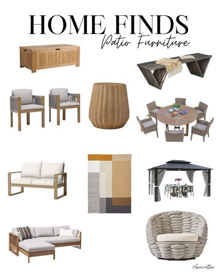 I love all the patio furniture that is on trend this year! 

#LTKSeasonal #LTKstyletip #LTKhome