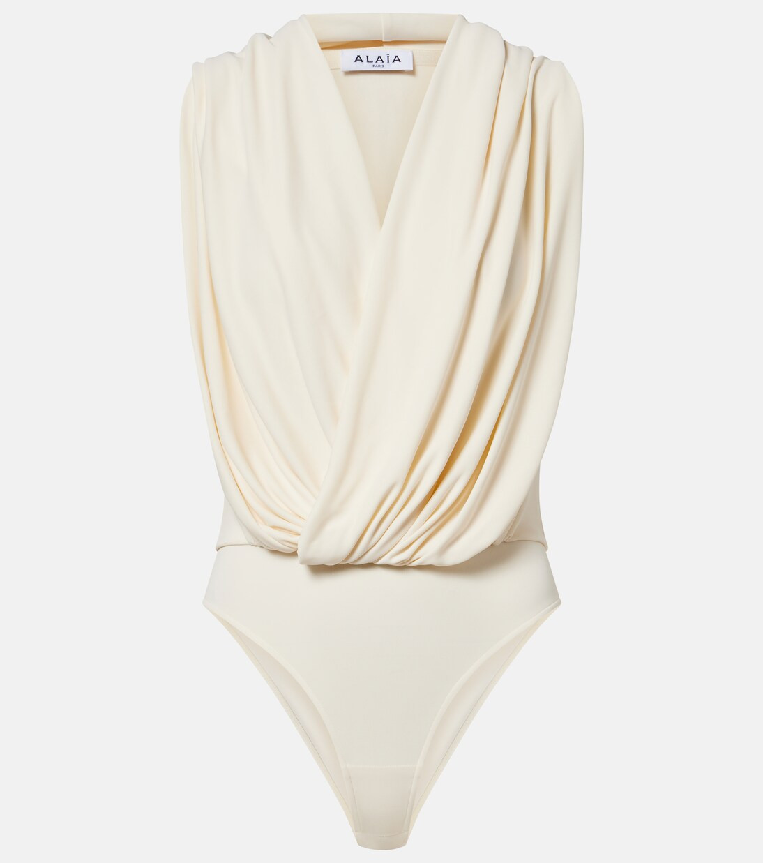 Draped hooded jersey bodysuit | Mytheresa (DACH)