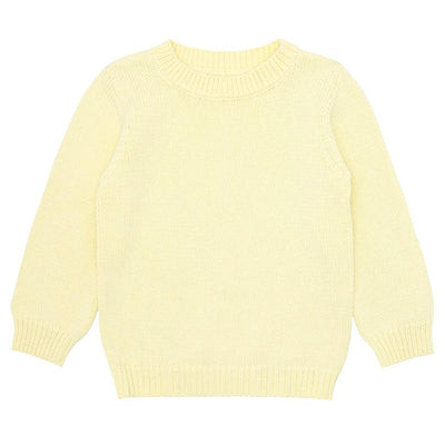 yellow knit sweater | minnow