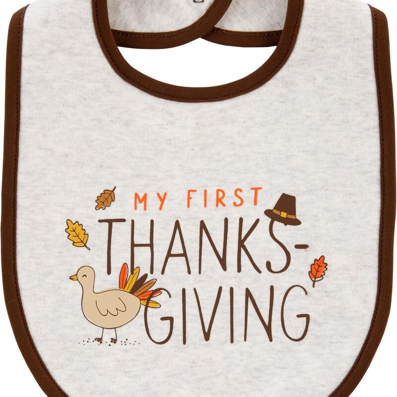 My First Thanksgiving Teething Bib | Carter's