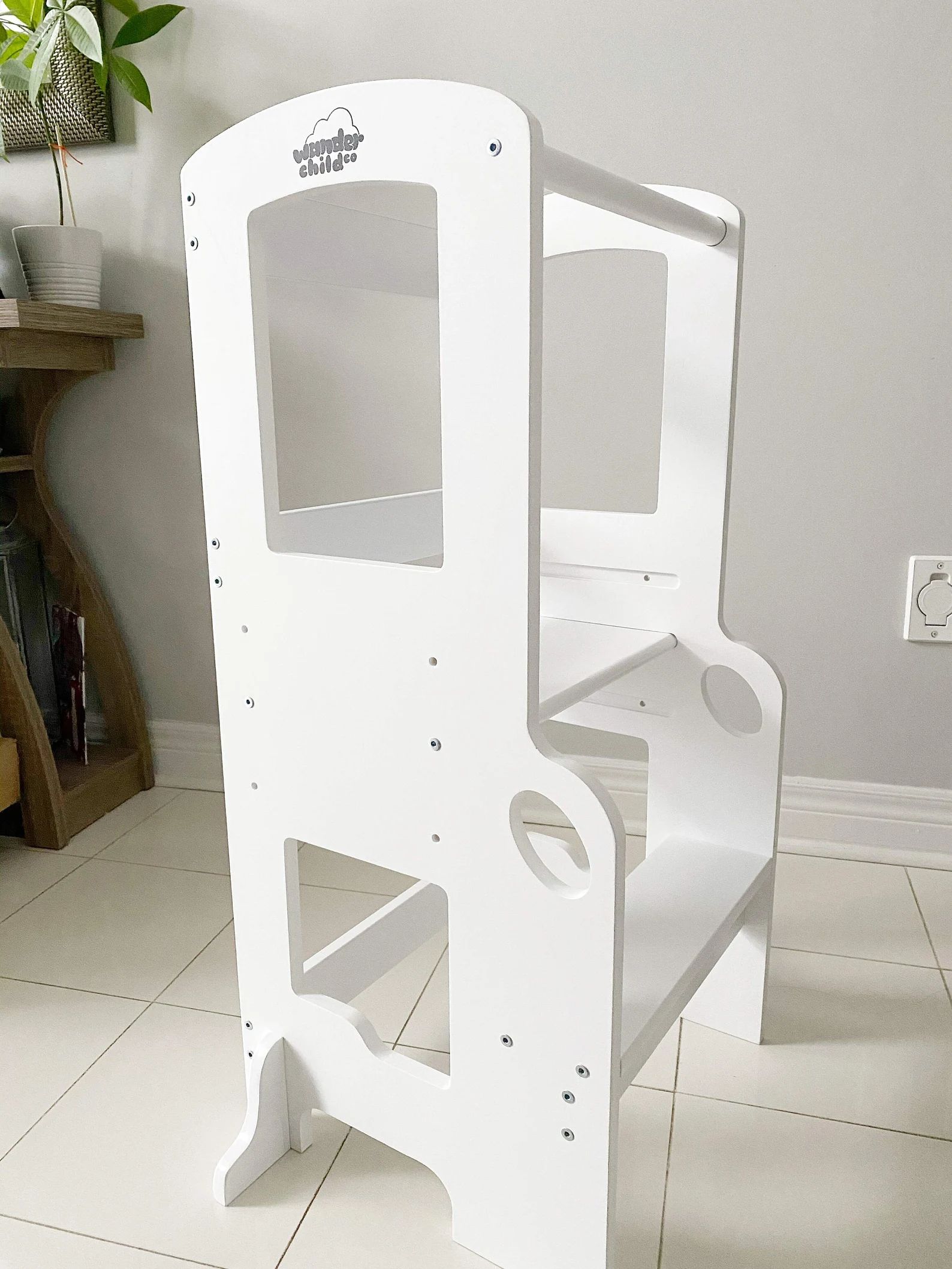 100% Bamboo Height Adjustable Activity Tower/Kitchen Helper/Children's Step Stool | Etsy (CAD)