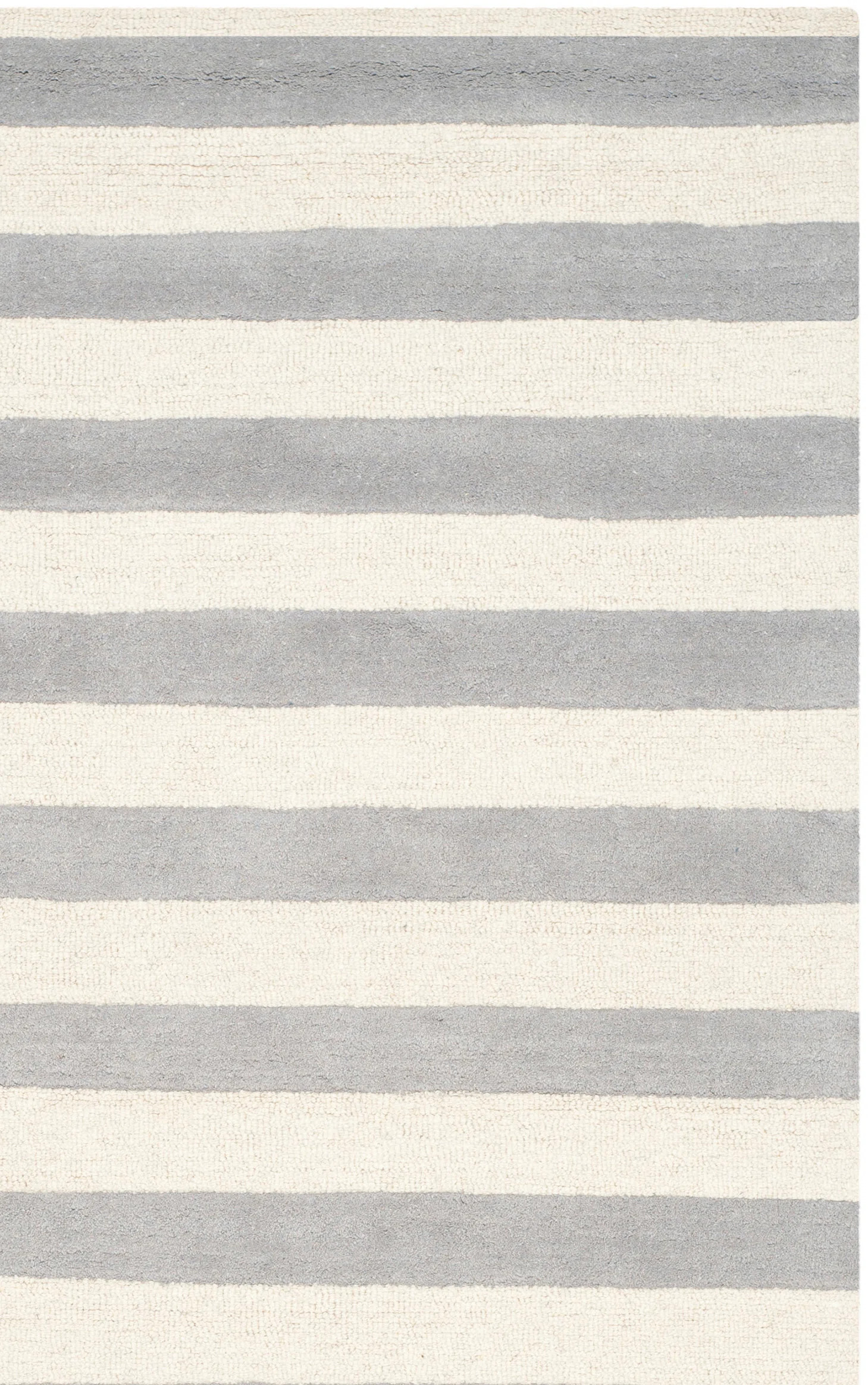 Erol Hand Tufted Wool Striped Rug | Wayfair North America