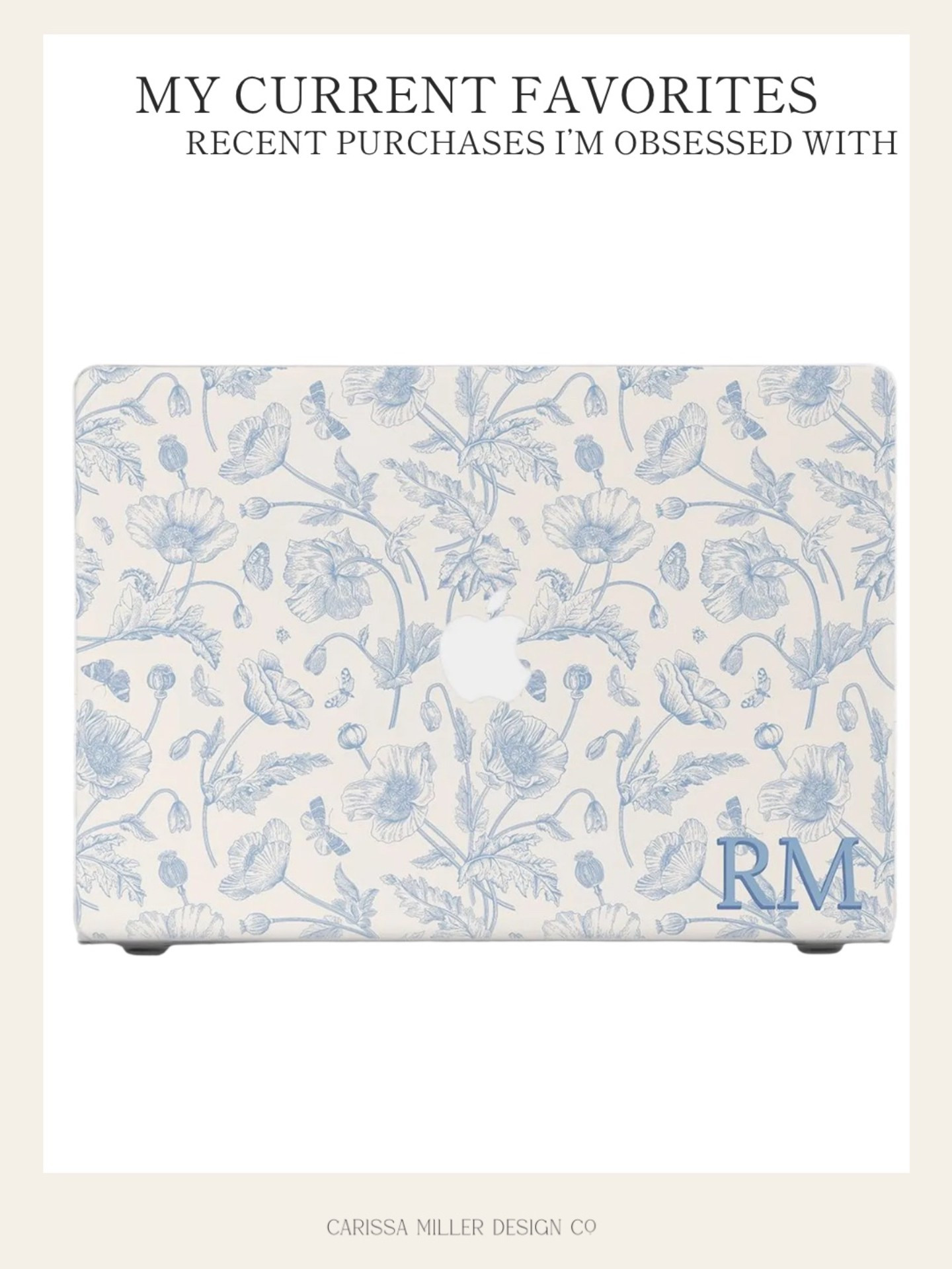 I love this computer case from Etsy, and get so many compliments on it!