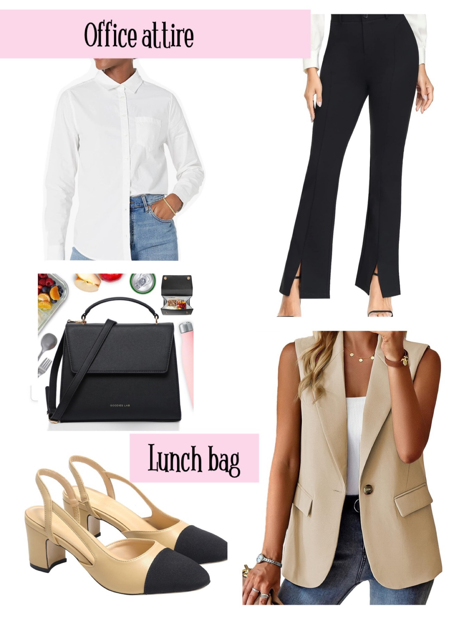 Goodies Lab Lunch Bag Women Insulated Lunch Bag Purse, Leather Lunch Bag  for Women, Lunch Box