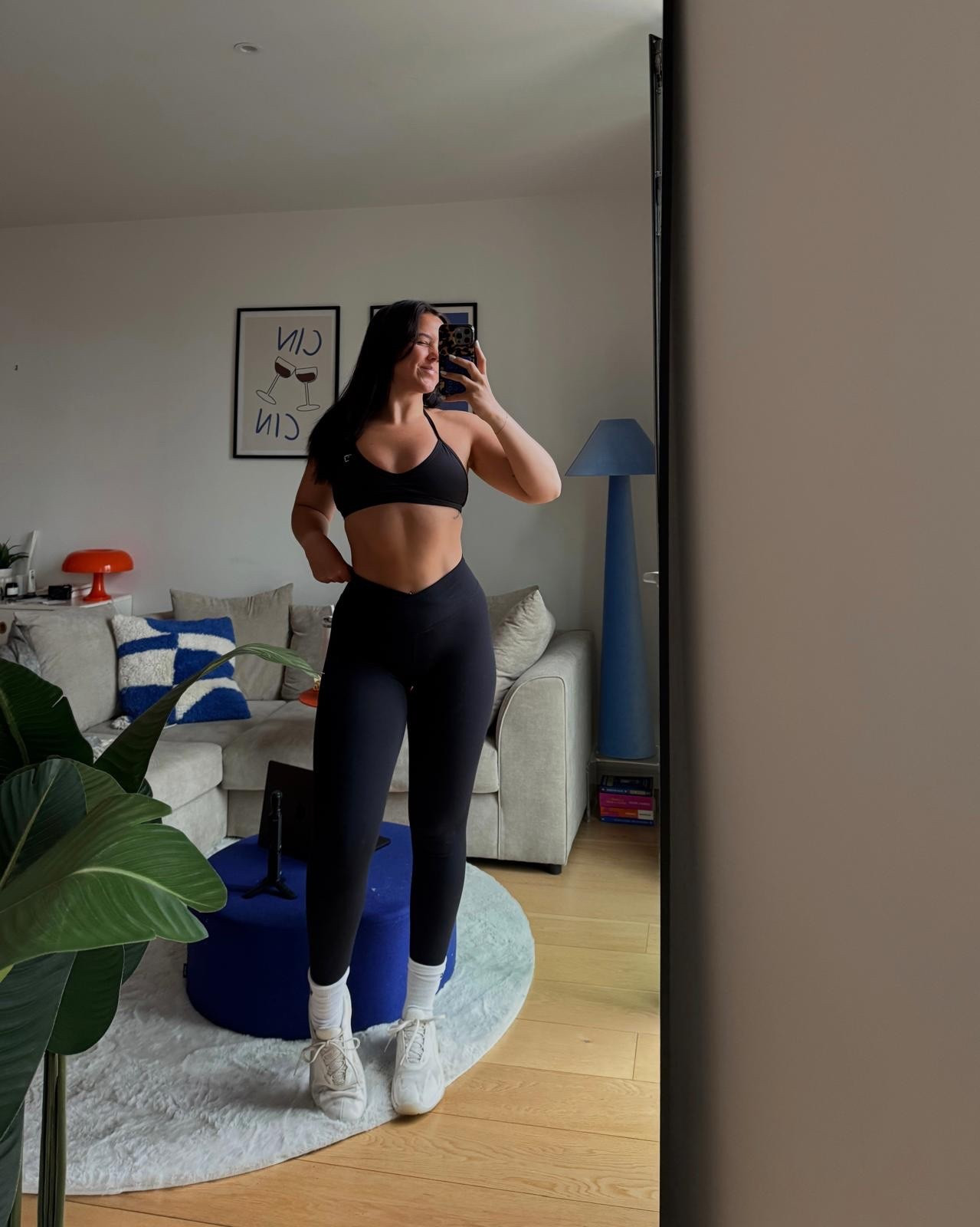 TALA black gym leggings, Gymshark halterneck sports bra 🖤

#LTKuk #LTKfitness #LTKsummer