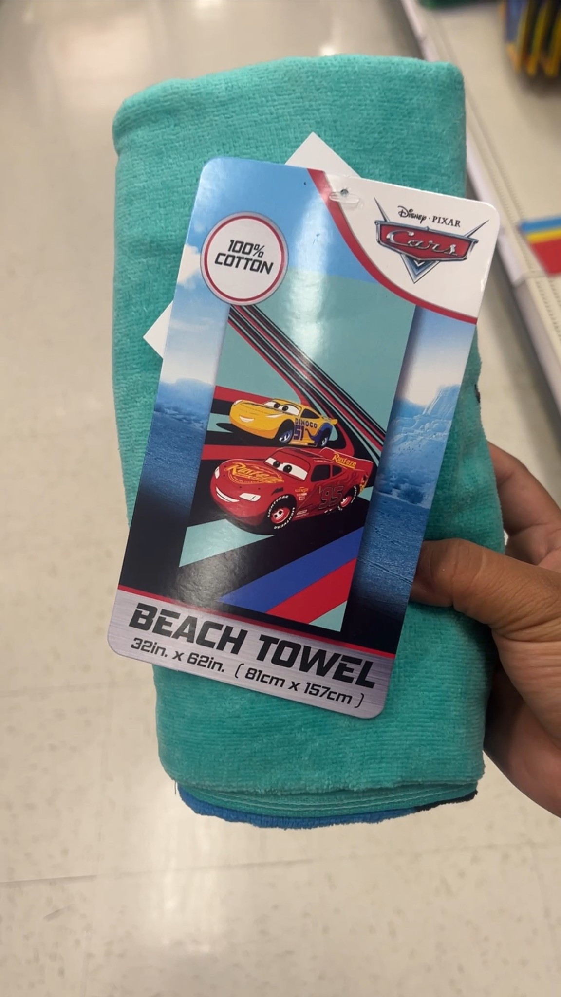 Cars 3 beach towel ⚡️🚘🏁🏖️