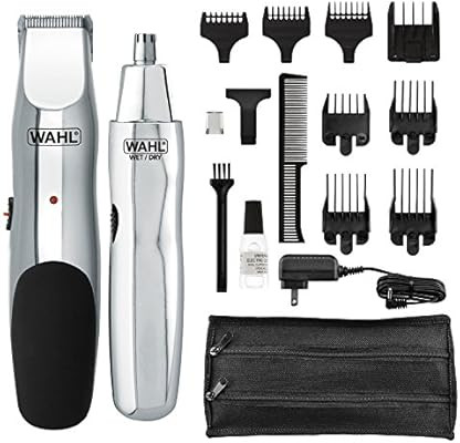Wahl Model 5622Groomsman Rechargeable Beard, Mustache, Hair & Nose Hair Trimmer for Detailing & G... | Amazon (US)