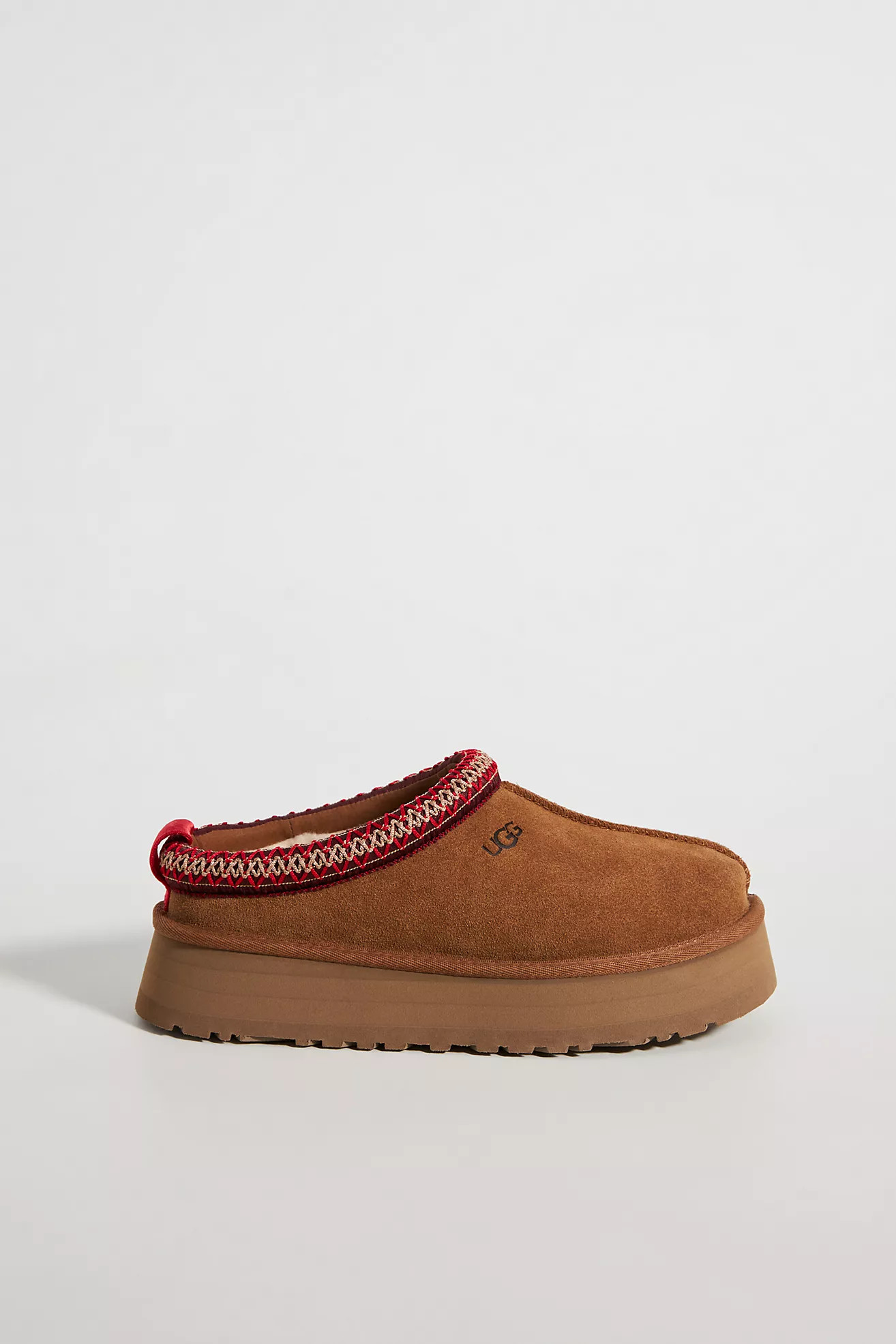 UGG Tazz Suede Platform Slippers | Anthropologie (UK)