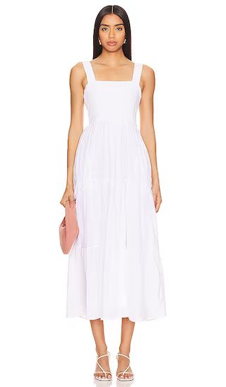 Faithful Midi Dress in White | Revolve Clothing (Global)