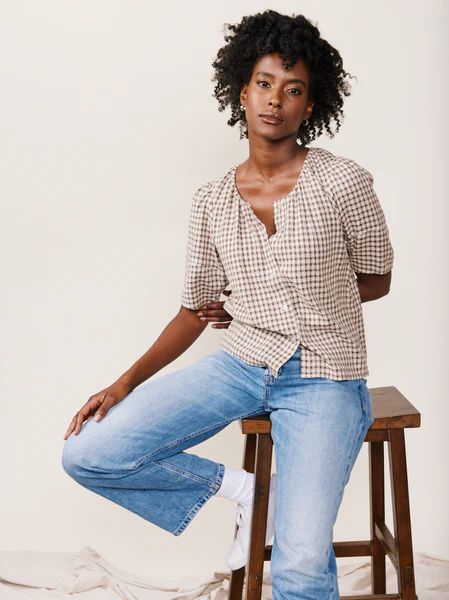 Flossie Button Down Top | ABLE Clothing