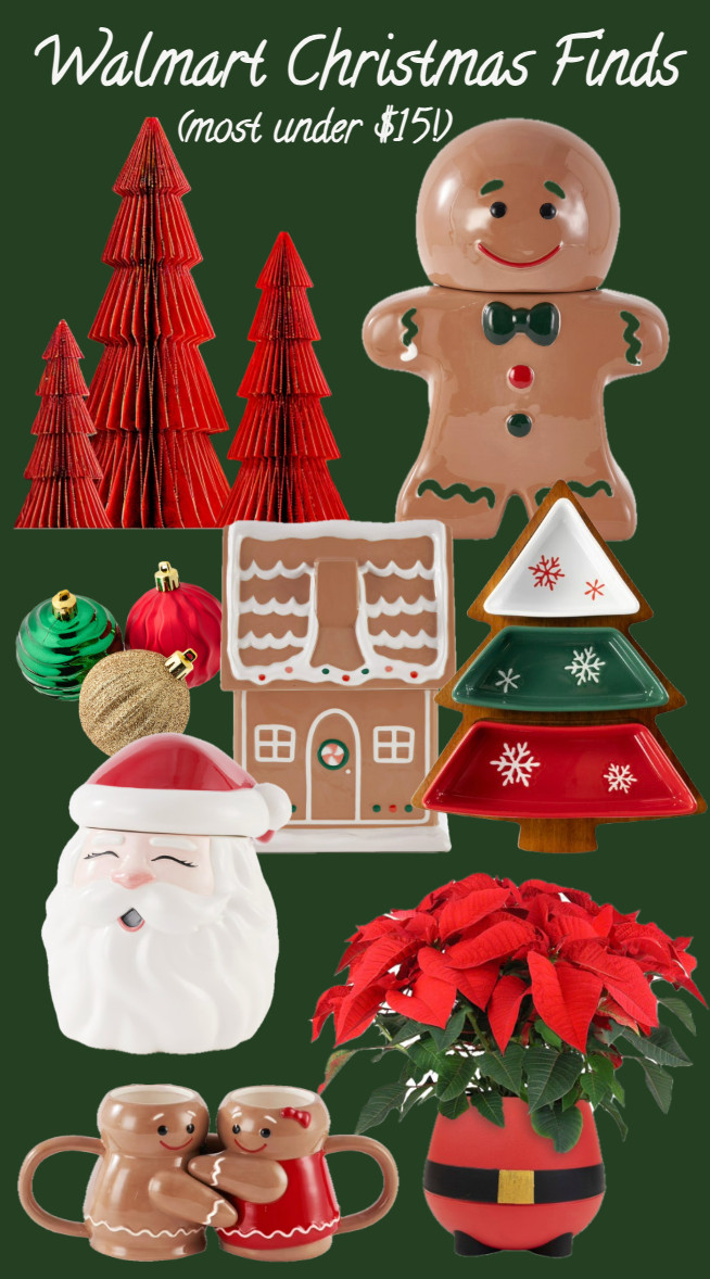 WALMART CHRISTMAS FINDS!
..................................
Hostess gift teacher appreciation gift teacher gift under $20
Gifts under $20 gift guide under $25 hostess gift guide housewarming gift cookie jar Christmas mugs Christmas decor Christmas ornaments gingerbread decor cookie plate Santa cookie plate Santa plate Walmart finds viral Christmas decor holiday decor gifts for her favorite things party favorite things gifts Christmas cup Christmas sweater   

#LTKHome #LTKFindsUnder50 #LTKHoliday
