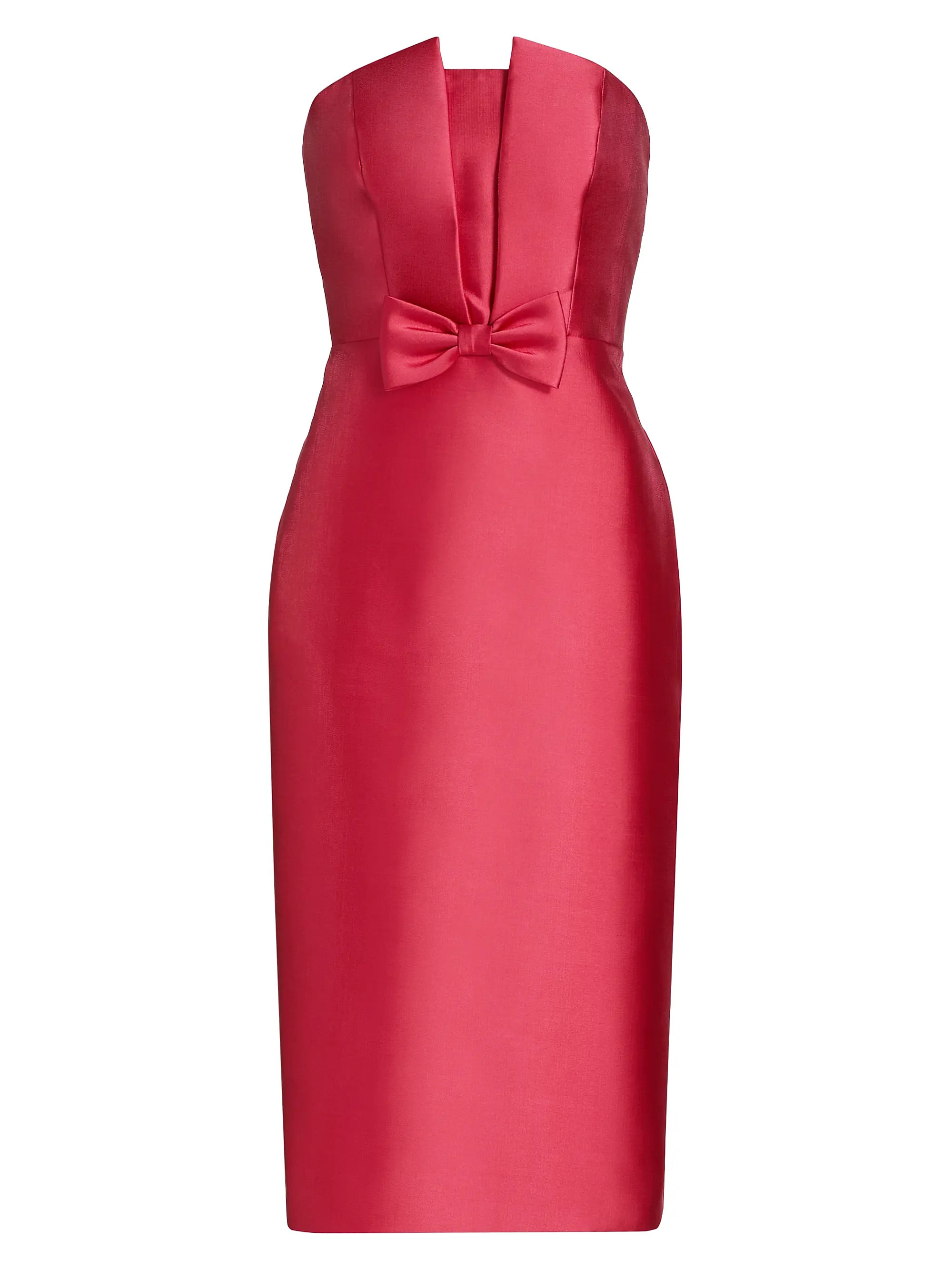 Theia Bridget Strapless Cocktail Dress | Saks Fifth Avenue | Saks Fifth Avenue