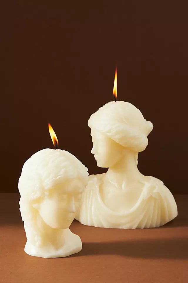 Roman Bust Candle | Anthropologie (US)