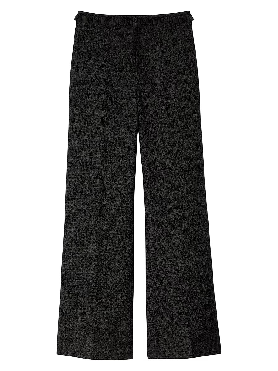 Women's Tweed Suit Trousers - Black - Size 10 | Saks Fifth Avenue