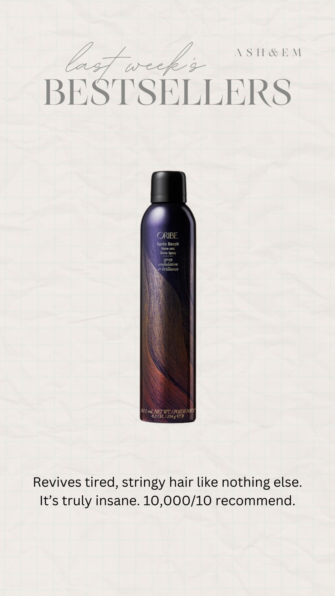 The best for reviving hair!!

oribe, hair care, spring beauty must haves