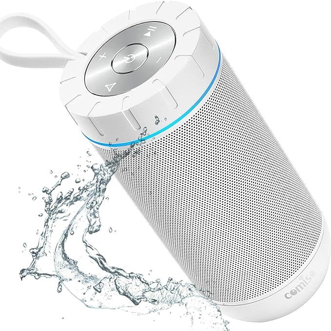 COMISO Waterproof Bluetooth Speakers Outdoor Wireless Portable Speaker with 24 Hours Playtime Sup... | Amazon (US)