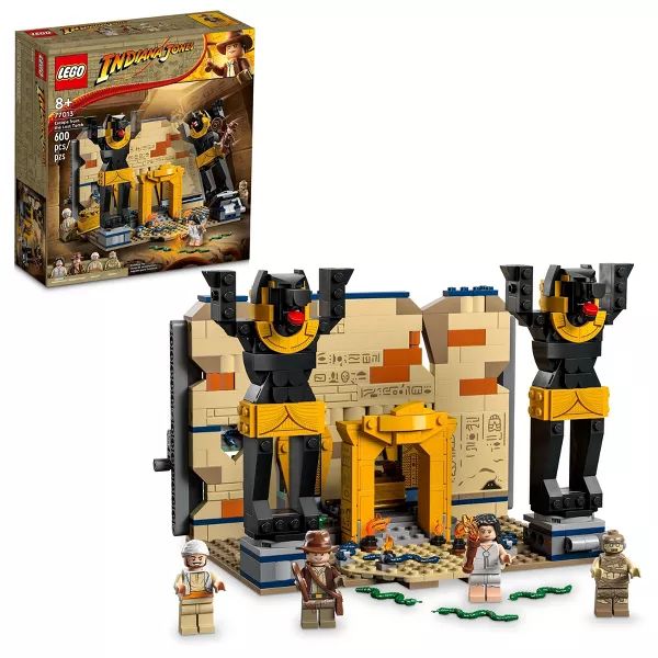 LEGO Indiana Jones Raiders of the Lost Ark Escape from the Lost Tomb Building Kit 77013 | Target