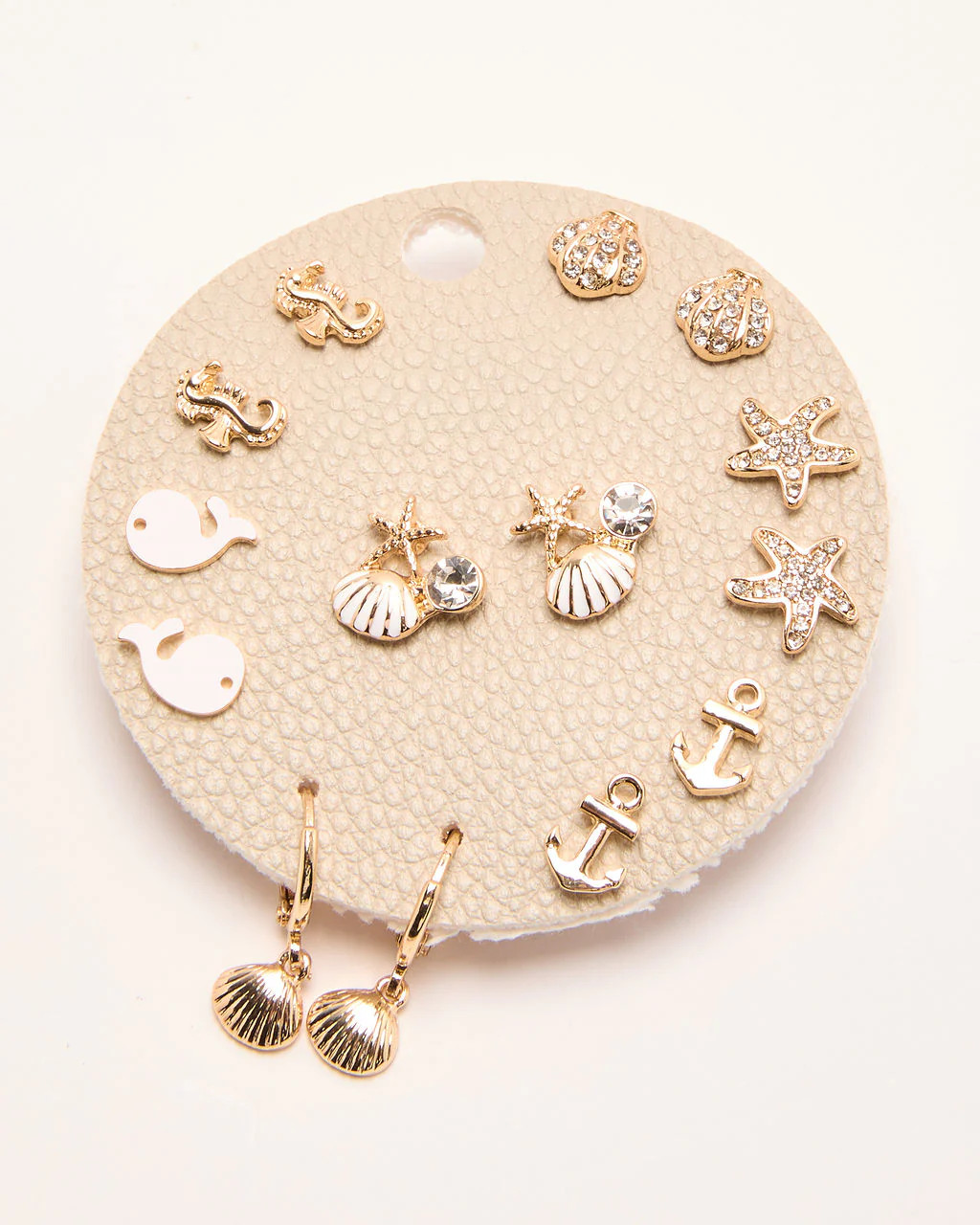 Coastal Edit Seashell Stud Earrings | VICI