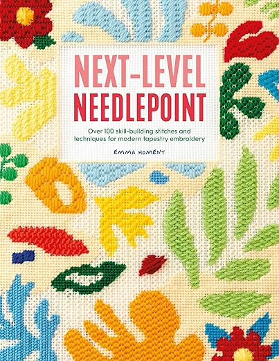 Next-Level Needlepoint: Over 100 skill-building stitches and techniques for modern tapestry embro... | Amazon (US)