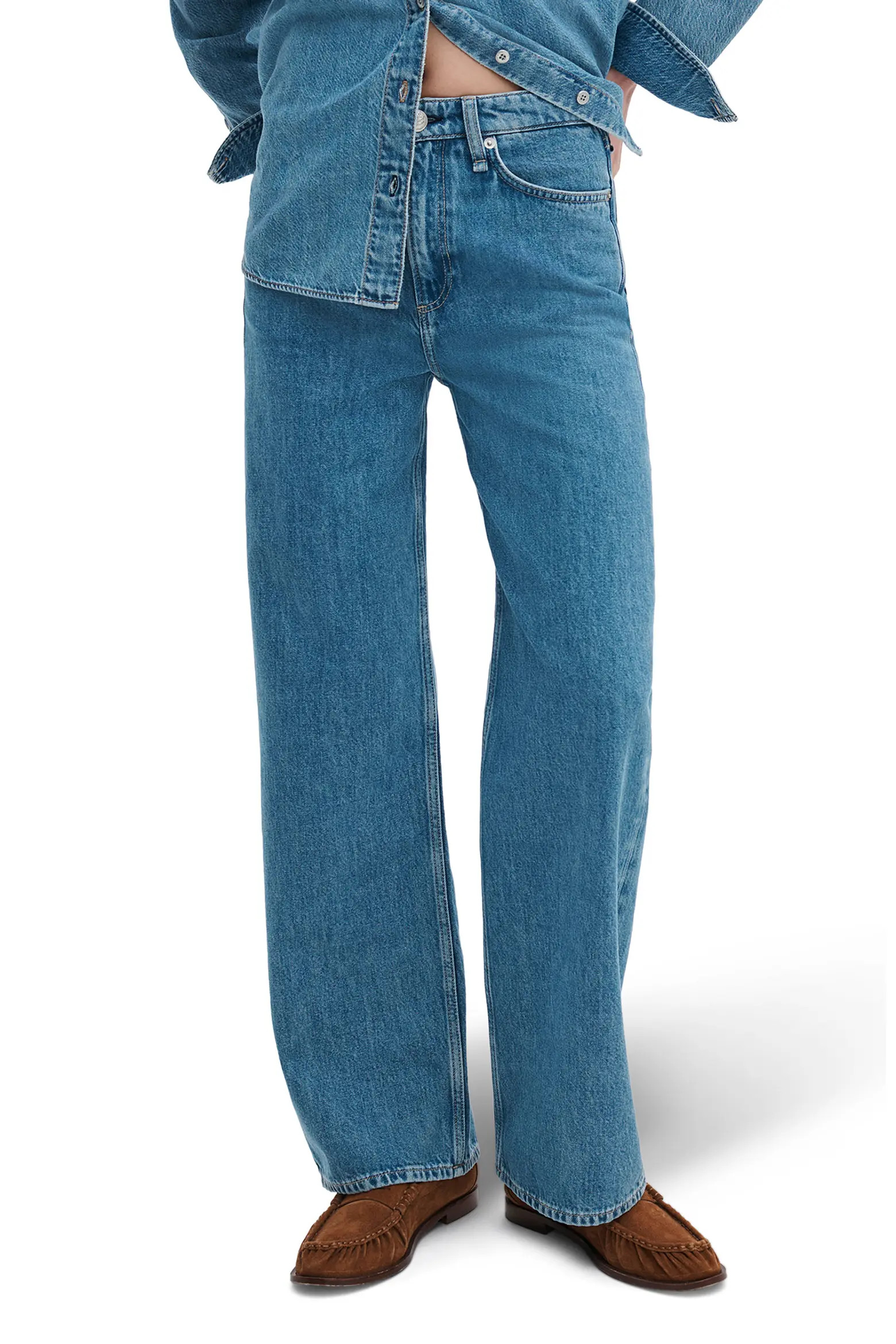 Logan Mid Rise Wide Leg Jeans (Women) | Nordstrom | Nordstrom