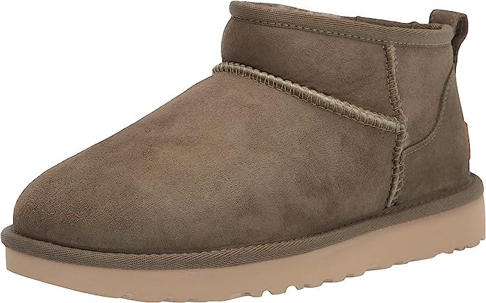 UGG Women's Classic Ultra Mini Ankle Boot | Amazon (US)