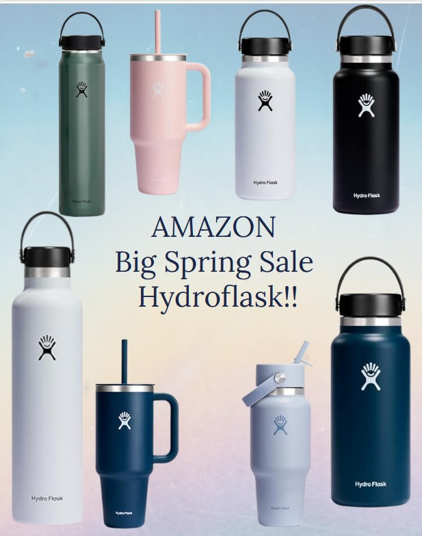 Hydroflask is part of the Big Spring Sale on Amazon! Grab one of the best water bottles around for up to 51% off normal prices!  https://amzn.to/3PwpO9v
 

 #LTKfitnessgoals #LTKActive #LTKOver40