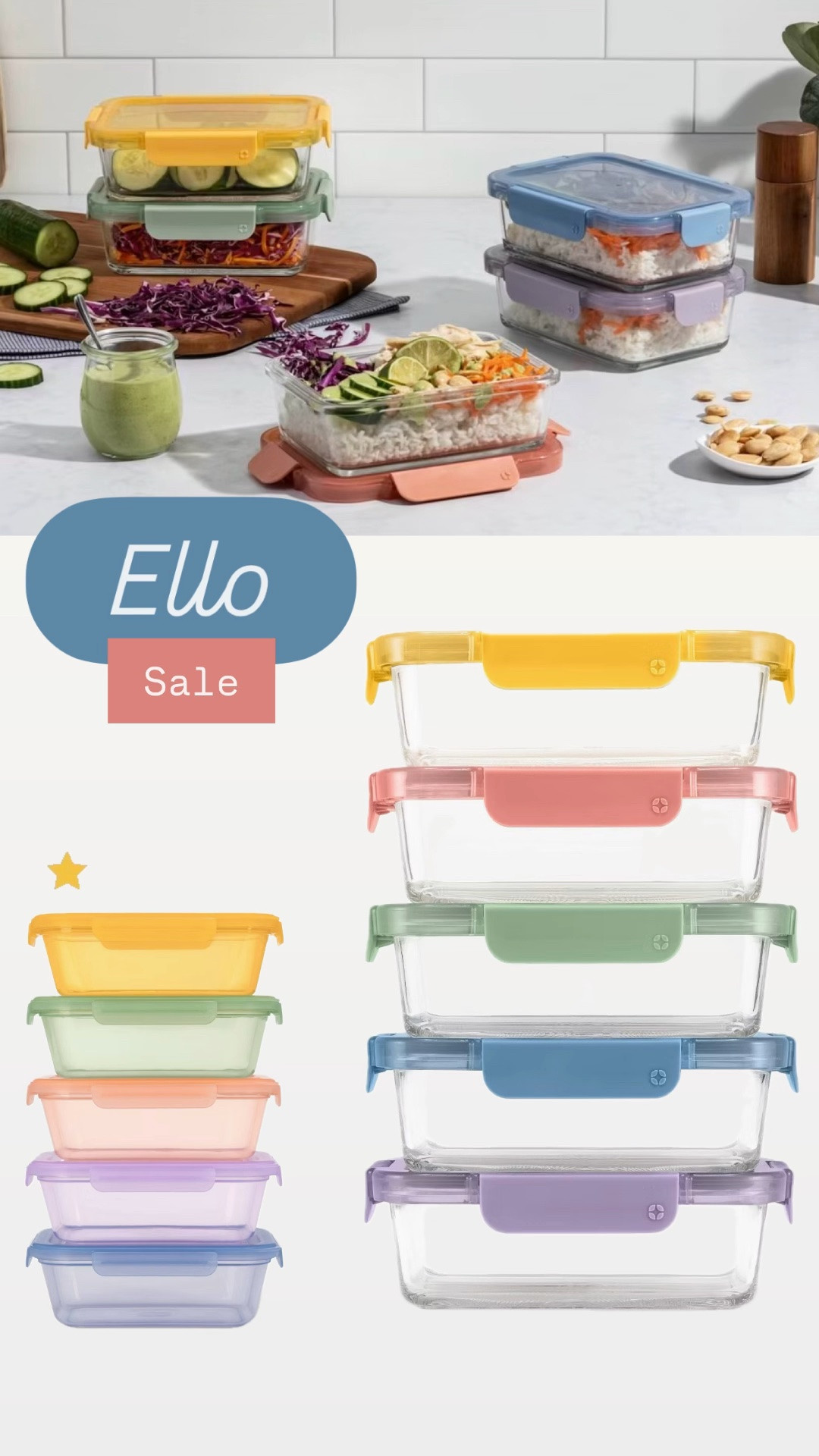Food storage container on sale! This brand is the best & we continue to buy their products!

#LTKmorningroutine #LTKmomlife #LTKHome