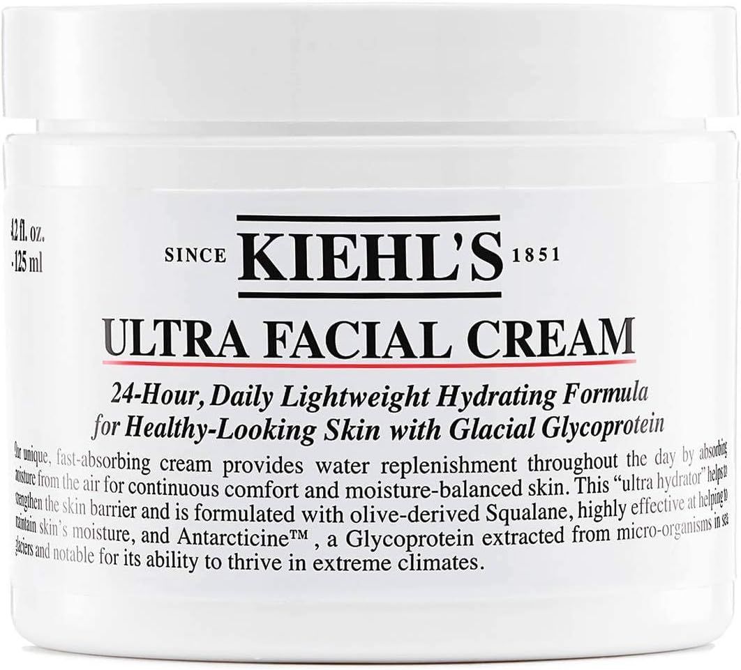 Kiehl's Ultra Facial Cream 24-Hour Daily Moisturizer - 4.2oz (125ml) | Amazon (US)