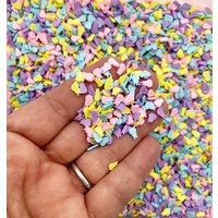 Pastel Easter Bunnies Sprinkles, Non Edible Fake Polymer Clay Bunny Fimo Sprinkle Mix, V46 | Etsy (US)