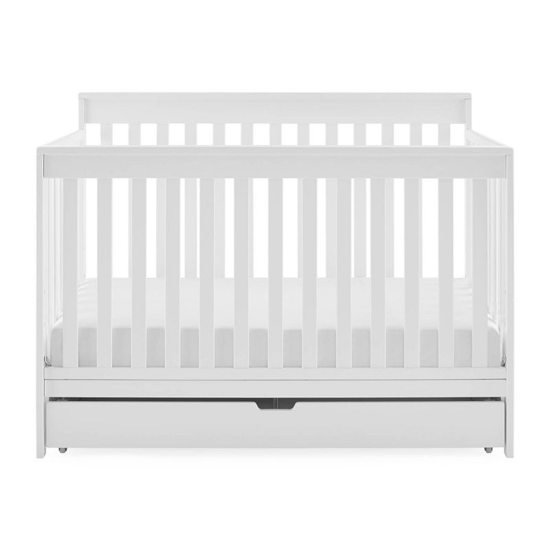 Delta Children Mercer Deluxe 6-in-1Convertible Crib with Underdrawer Storage | Target