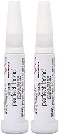 Nailene Perfect Bond Glue 0.07 Oz Tubes - 2 Pack - Durable, Easy to Apply False Nail Glue – Rep... | Amazon (US)