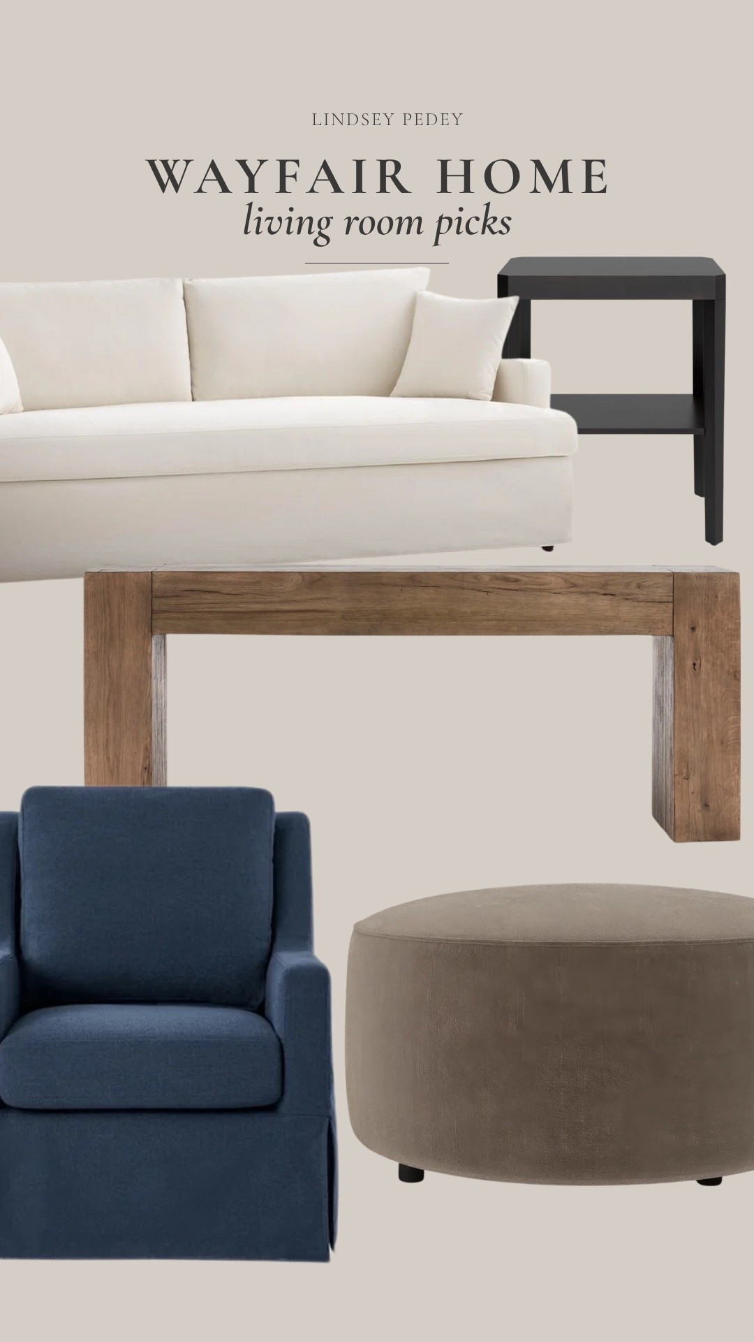 @Wayfair living room furniture finds!

Living room, Wayfair home, sofa, living room sofa, side table, end table, accent chair, navy accent chair, ottoman, console table, living room ideas

#LTKHome