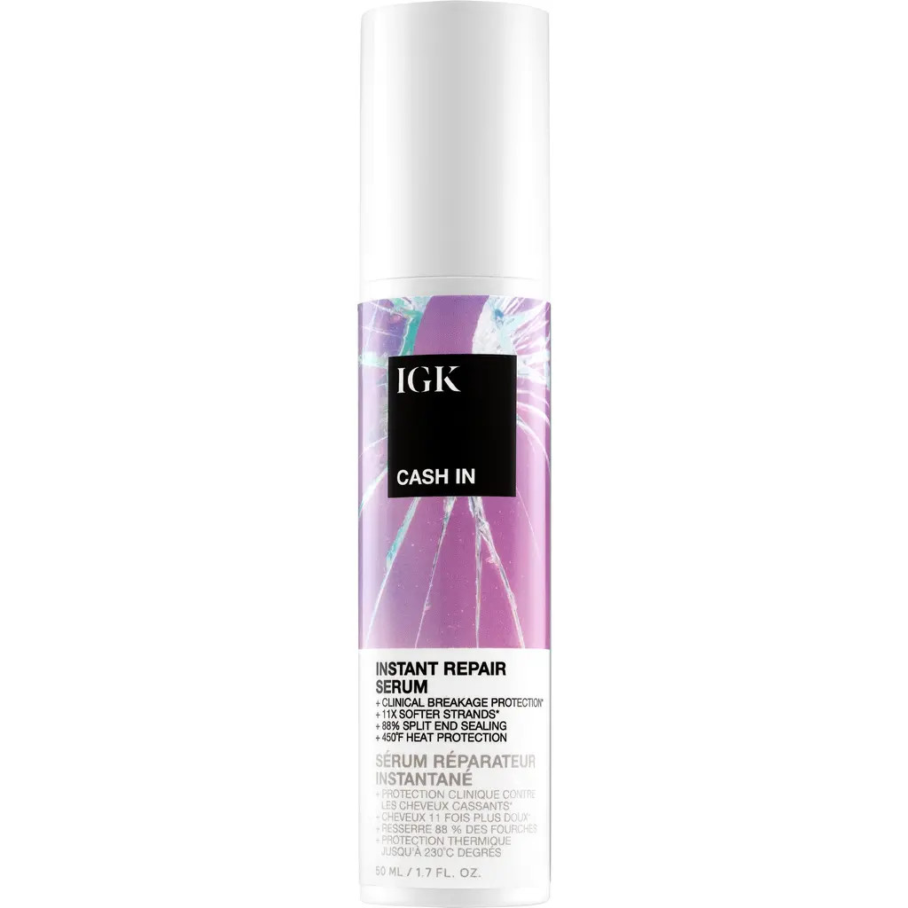 IGK Cash in Instant Repair Serum at Nordstrom, Size 1.7 Oz | Nordstrom