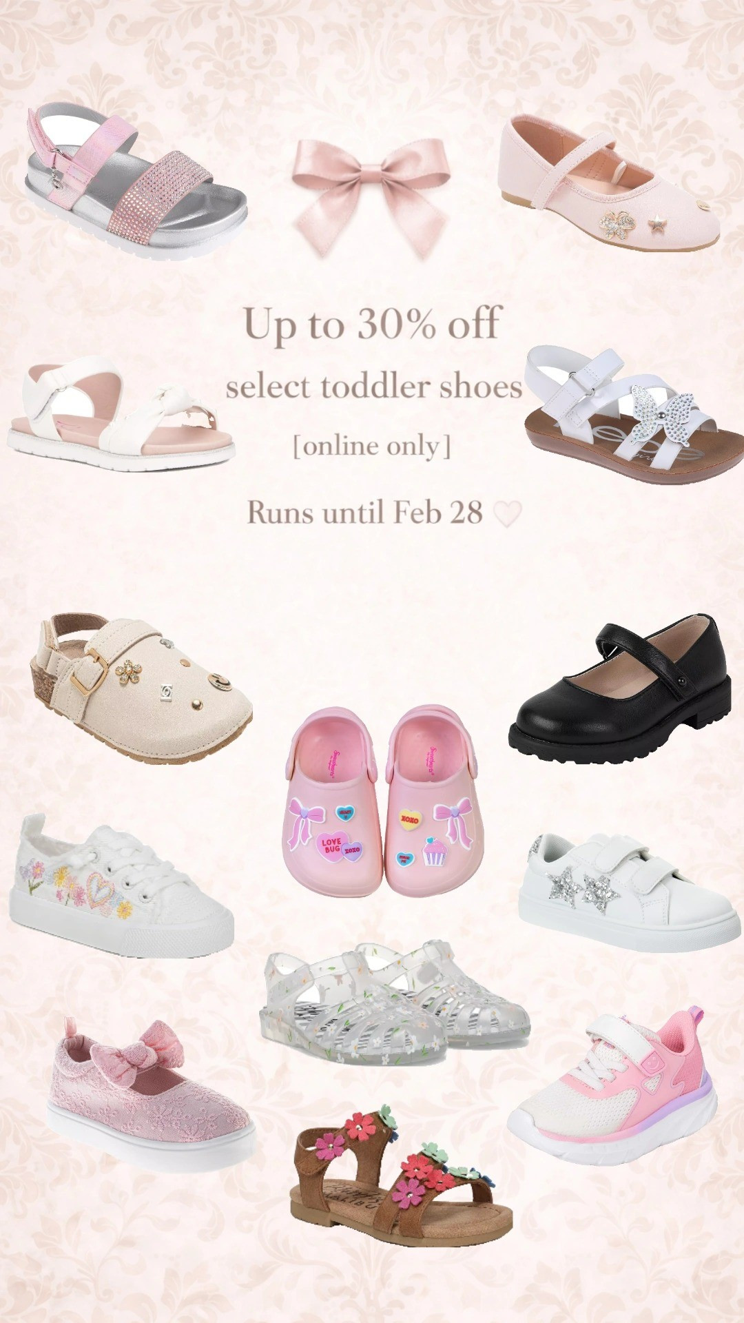 Up to 30% off select Toddler shoes starts today. Runs until Feb 28th! ✨️🤍

#LTKmomlife #LTKSeasonal