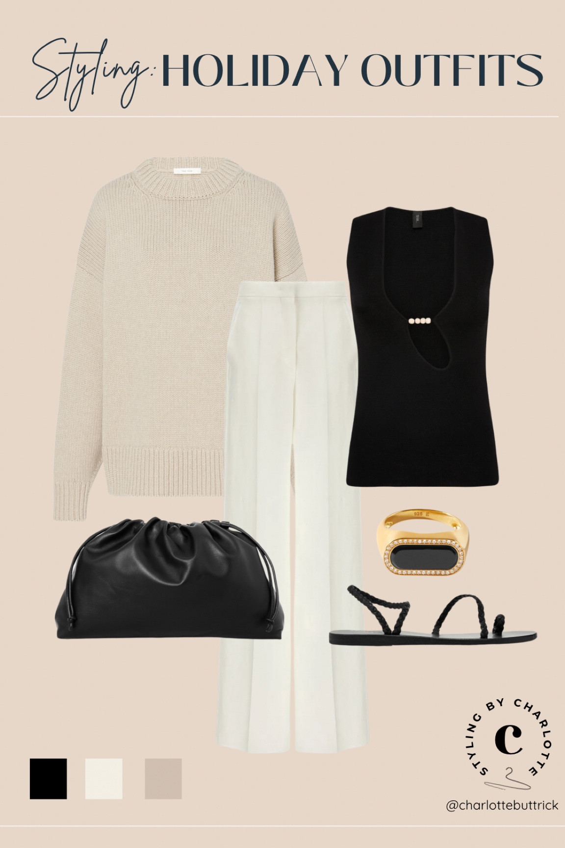 Holiday outfit evening - white trousers and a nice top 🔝 ✨

#LTKtravel #LTKuk #LTKeurope