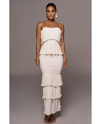 Women's Casa Blanca Ruffle Dress | Macy's
