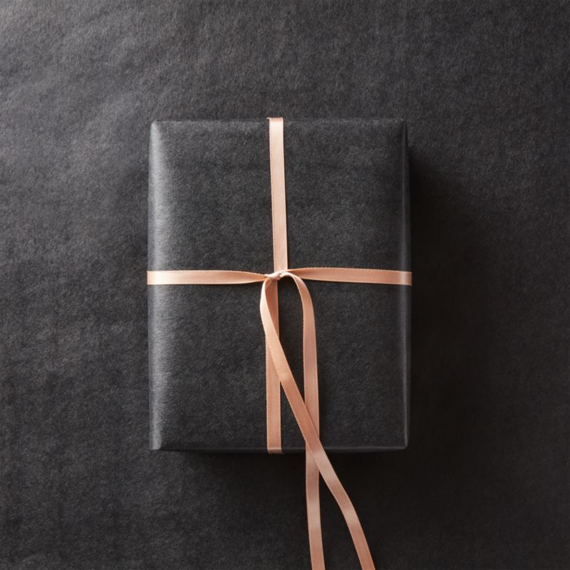 Kraft-Black Gift Wrap + Reviews | CB2 | CB2