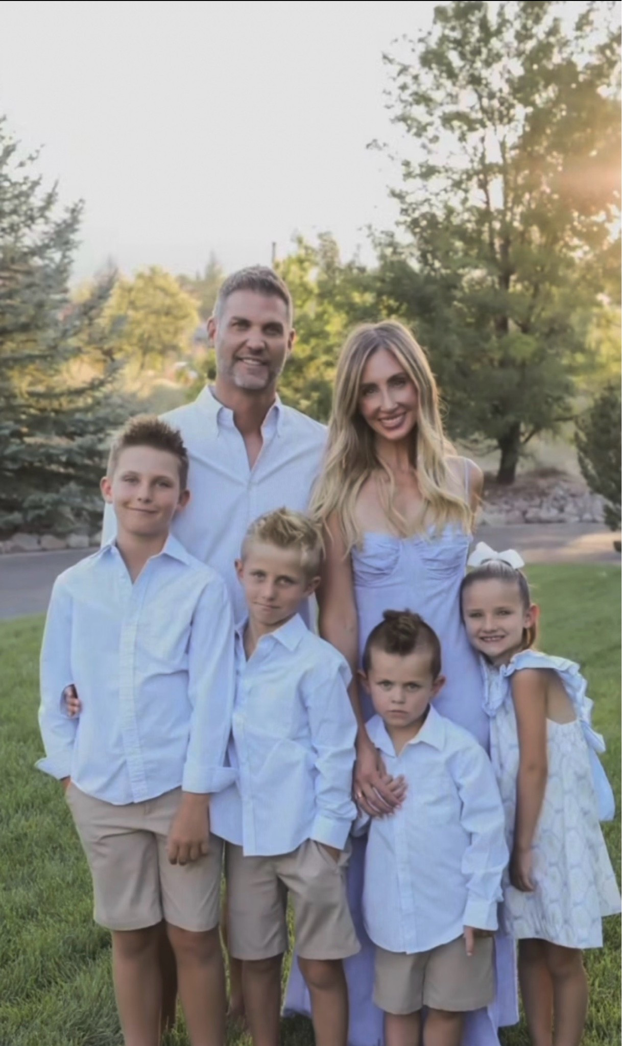 Family photo outfits, this blue was absolute perfection and I loved how these photos turned out! 

Emily Sizes:
Height: 5’6”
Weight: 115lbs
Dress: Small

#LTKdayinmylife #LTKmomlife