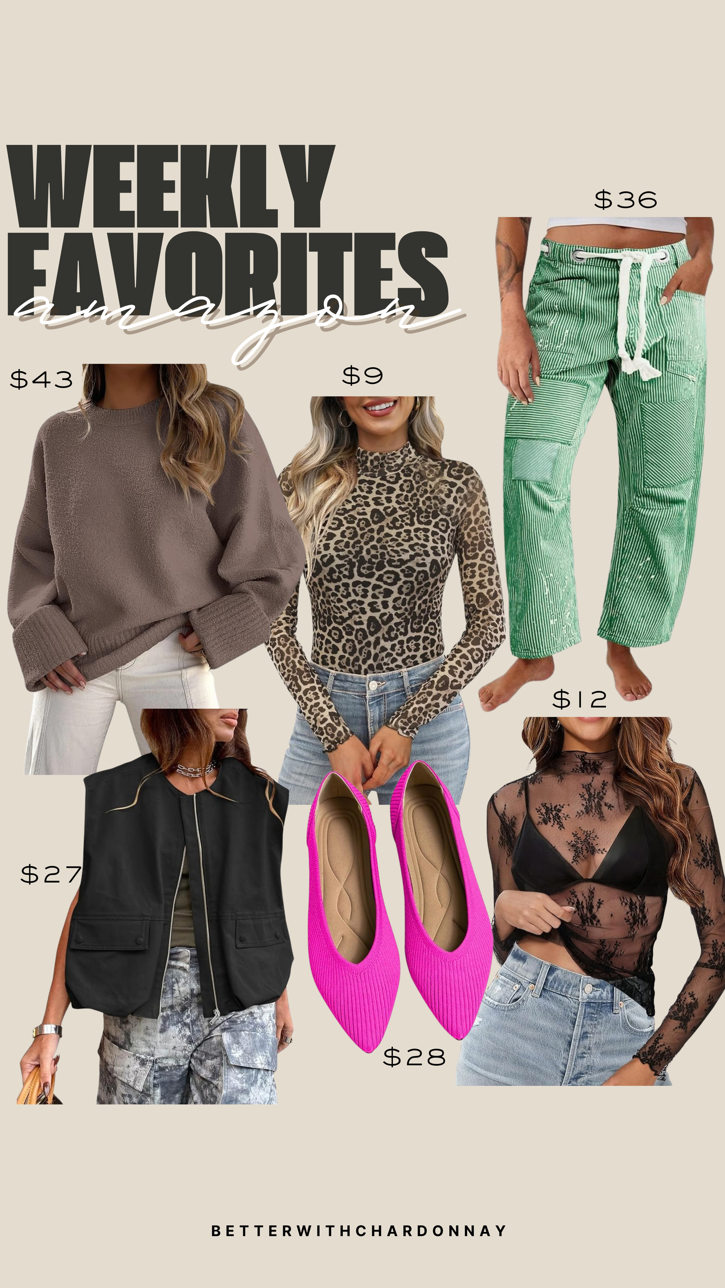 Amazon weekly favorites!

weekly favorites, amazon finds, amazon fashion 

 #LTKSeasonal #LTKMidsize