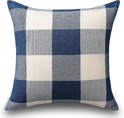 Home Brilliant Buffalo Checkered Plaids Throw Pillow Covers Decorative Euro Pillow Cover for Bed,... | Amazon (US)