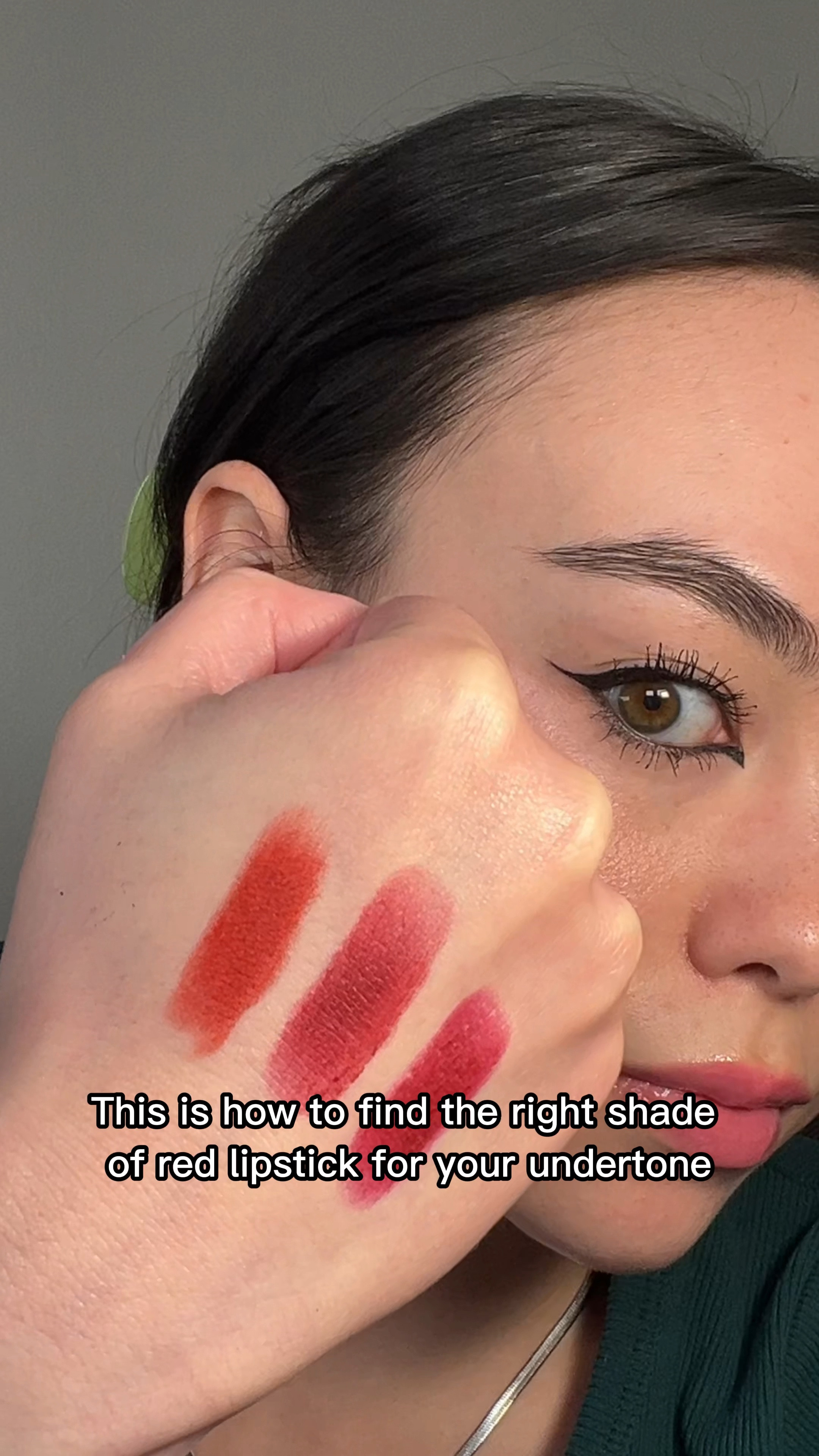 How to find your perfect red lipstick! 💄 my perfect red is actually a deep plum because my skin leans very cool! “Night Moves” from NARS

Middle shade: “Get Lucky” 
Top shade: “Too Hot To Hold”

#LTKStyleTip #LTKBeauty