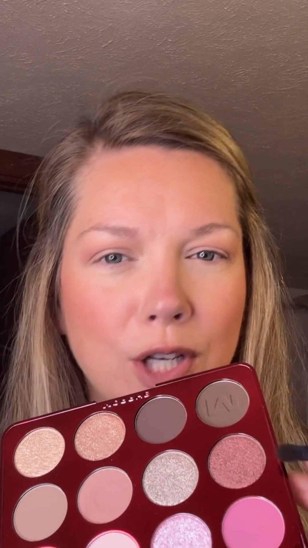 Tried out the new Morphe shadow palette I picked up in November. I like the color payoff and the color options in this set. 💋 linked a similar one below ⬇️ 

#LTKBeauty #LTKmorningroutine #LTKgrwm